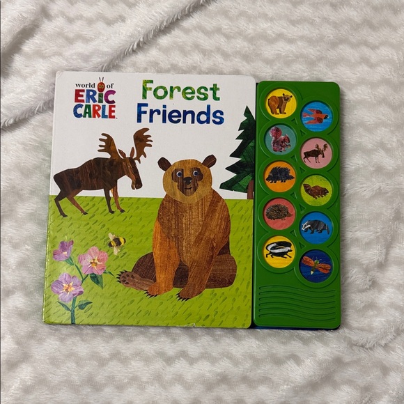 #121 Forest Friends Interactive Sound Book - Picture 1 of 2